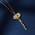 Custom Stainless Steel Necklace Flower Necklace